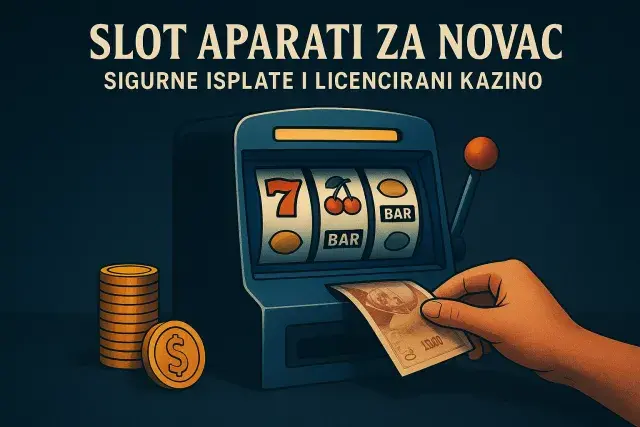 Slot Aparati za Novac: Sigurne Isplate i Licencirani Kazino